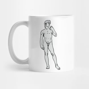 David Michelangelo Art History Sculpture Mug